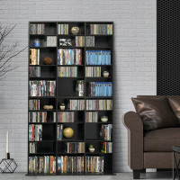 Latitude Run® Marsworth 60.5" H x 40" W Wood Standard Bookcase