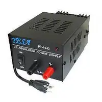 DC REGULATED POWER SUPPLY 5 AMP, 10 AMP, 15 AMP, 20 AMP, 25 30 AMP, CONVERTS 110 VOLTS AC TO 13.8 VOLT DC POWER SUPPLY