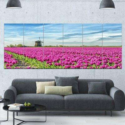 Made in Canada - Design Art 'Traditional Holland Countryside'  6 Piece Photographic Print Set on Canvas in Arts & Collectibles