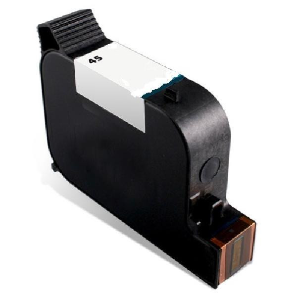 Compatible with HP No. 45 (51645AN) Black Remanufactured Premium Ink Cartridge in Printers, Scanners & Fax