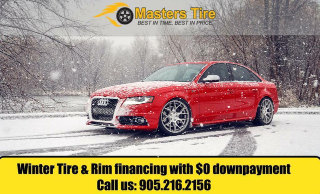 Finance Available : Brand New Rims and Tires at Zero Down in Tires & Rims in Timmins