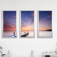 Picture Perfect International Aquaholic - 3 Piece Picture Frame Photograph Print Set on Acrylic
