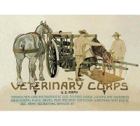 Buyenlarge 'The Veterinary Corps. U.S. Army' by Horst Schreck Vintage Advertisement