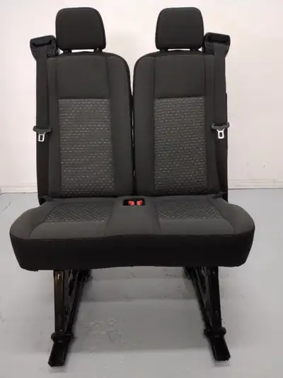 Ford Transit Passenger Van 2022 Removable 31 in. Double Center Mount Bench Jump Seat Cargo Camper Work VANLIFE Truck