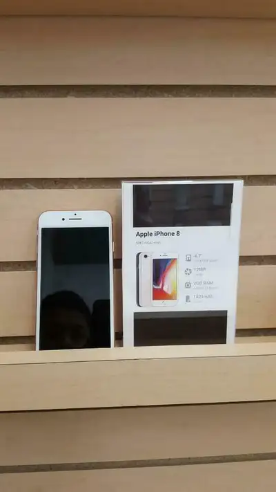Summer SALE!!! UNLOCKED iPhone 8 64GB 256GB New Charger 1 YEAR Warranty!!!
