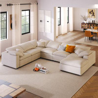 Latitude Run® Sofa With Corner Sectional For Living Room,Office,Spacious Space