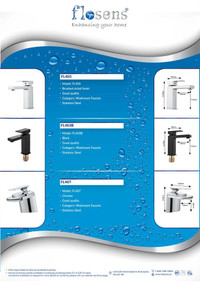washroom faucets basin faucets single hole 3 hole deck plate life time warranty free hoses pair