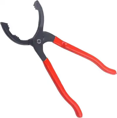 Super strong grip! Husky Oil Filter Pliers.  Ridiculously Low Surplus Price!