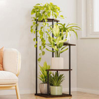 17 Stories 4-Tier Small Metal Plant Stand