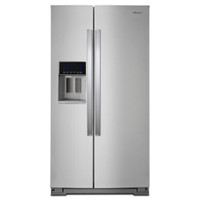 Whirlpool 36-inch, 28.5 cu. ft. Side-By-Side Refrigerator WRS588FIHZSP - Main > Whirlpool 36-inch, 28.5 cu. ft. Side-By-