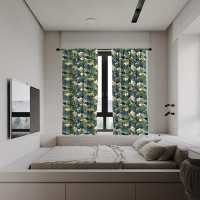 East Urban Home Home Decor Curtains, Lightweight Window Treatment Living Room Bedroom Decor, 2 Panel Curtain Set