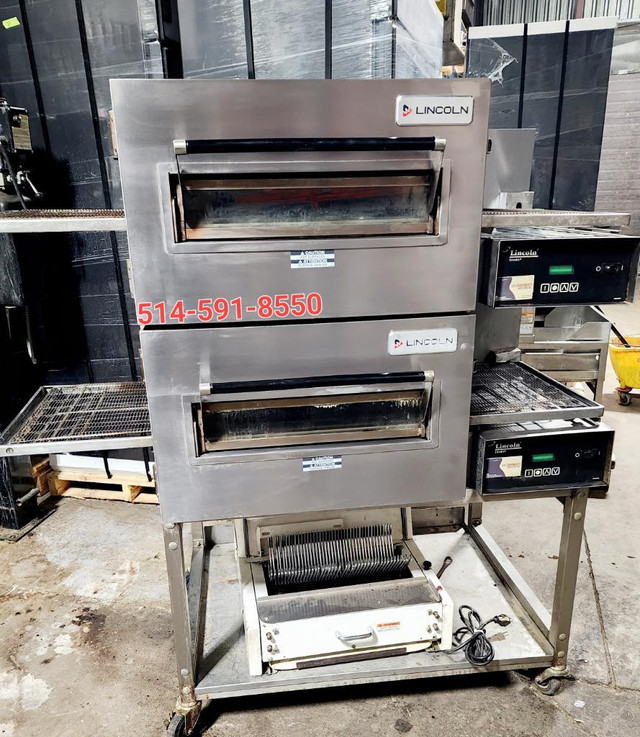 Lincoln  Conveyor pizza Oven / Four A Pizza   18 Convoyeur  ,DOUBLE  Electric *****PERFECT**** in Industrial Kitchen Supplies