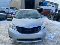 We have a 2011 Toyota Sienna in stock for PARTS ONLY.