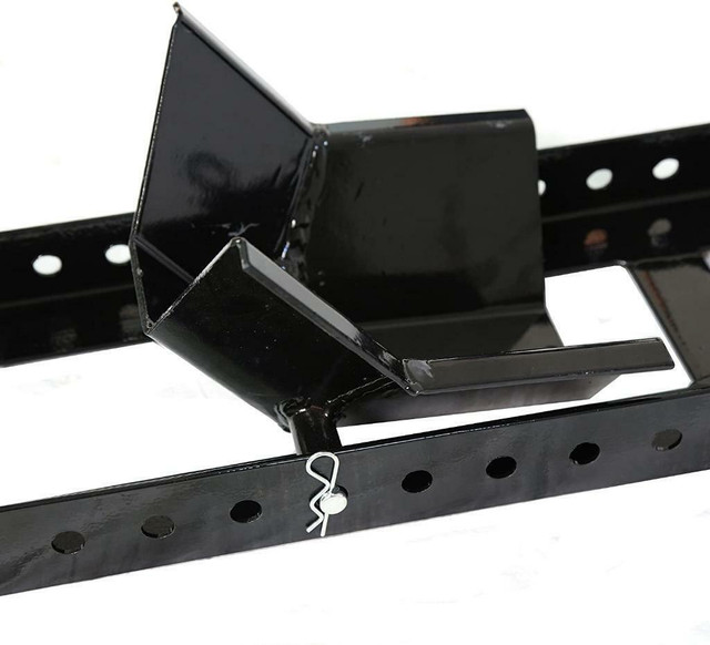 NEW ADJUSTABLE MOTORCYCLE STAND &amp; WHEEL CHOCK HLA32 in Motorcycle Parts & Accessories in Regina - Image 4