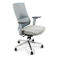 Skutchi Designs, Inc. Ame Ergonomic High Back Adjustable  Office Chair With Lumbar Support  Mesh Back Gray