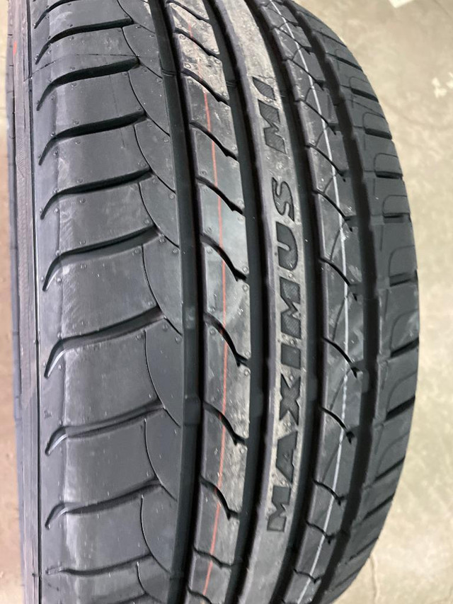 4 pneus dété neufs P225/50R17 98W Maxtrek Maximus M1 in Tires & Rims in Québec City
