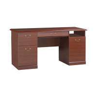 Red Barrel Studio 60.1'' W Rectangle Executive Desk with and Cabinet