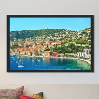 Picture Perfect International "Villefranche-sur-Mer, Cote d'Azur" Framed Photographic Print