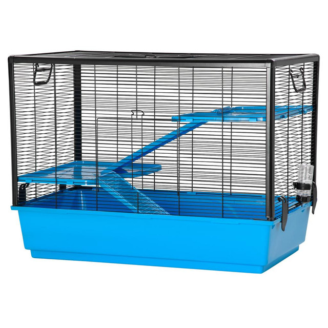 Small Animal Cage 31.5" x 19" x 22.75" Light Blue in Accessories - Image 2