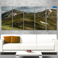 Made in Canada - Design Art Trekking Patch in Tatra Mountains 5 Piece Photographic Print on Wrapped Canvas Set