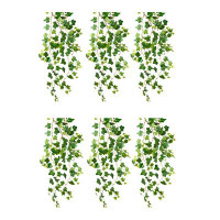 Primrue Primrue 12 Pack Of 40 Inch Stem Artificial Hanging Ivy Plant, Faux Hanging Plant For Indoors & Outdoors, Fake Gr