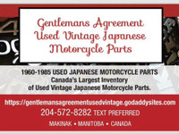 Canadas Largest Inventory Of Vintage Jap Motorcycle Parts