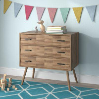 Mack & Milo™ Alcantar Solid Wood 3 - Drawer Accent Chest