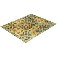 Isabelline Overdyed, One-of-a-Kind Hand-Knotted Area Rug - Multi, 10' 3" x 12' 8"