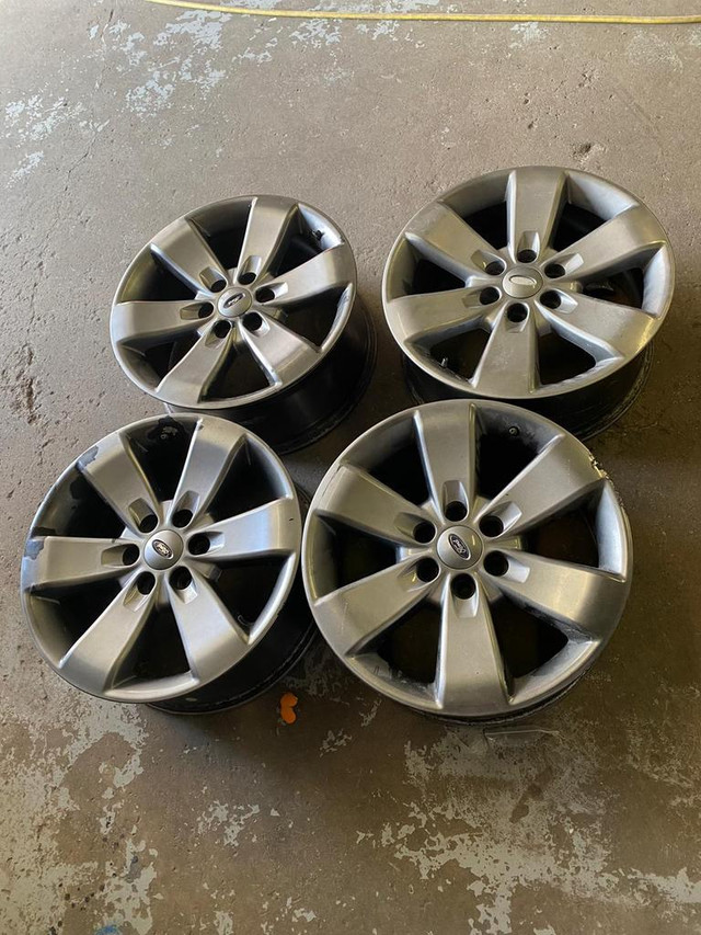 FOUR USED 20 INCH OEM FORD F150 WHEELS 6X135 in Tires & Rims in Toronto (GTA) - Image 3