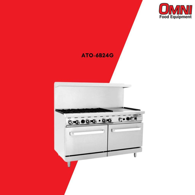BRAND NEW Commercial Natural Gas Burner Stove Top Range/Cooking Ranges - ON SALE (Open Ad For More Details) in Other Business & Industrial - Image 3