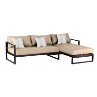 Serta at Home Serta Catalina Modern Outdoor Patio Furniture Collection Sectional, Bronze