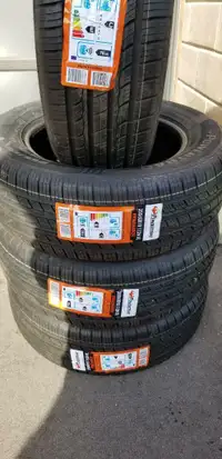 BRAND NEW WITH LABELS  HIGH PERFORMANCE  POWERTRACK H  RATED  255   /  60 / 18     ALL SEASON TIRE SET OF  FOUR