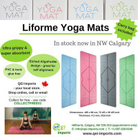 Liforme Yoga Mats - ultra-grippy & super-absorbent