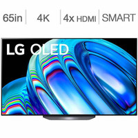 Télévision OLED 65 POUCE OLED65B2PUA 4K ULTRA UHD HDR 120Hz WebOS Smart TV Wi-Fi LG - BESTCOST.CA