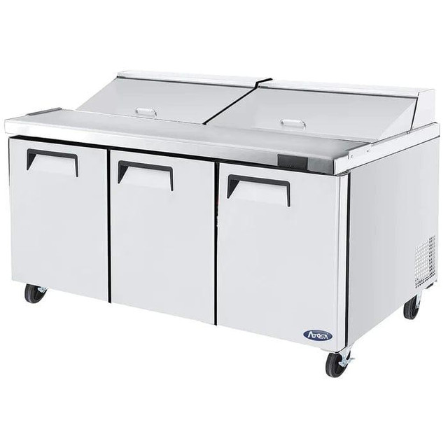 Atosa Triple Door 72 Refrigerated Sandwich Prep Table in Other Business & Industrial
