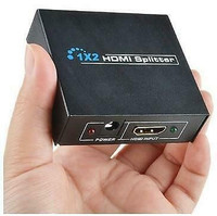 1x2 HDMI 1-Input to 2-Output Powered Splitter with 3D Support