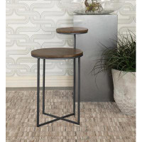 17 Stories Gamby Round Accent Table