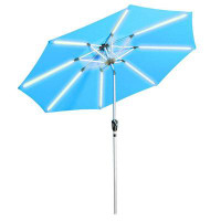 Arlmont & Co. Rodenal 106.3'' Lighted Market Umbrella