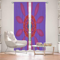 East Urban Home Lined Window Curtains 2-Panel Set For Window Size 40" X 52" From East Urban Home By Christy Leigh - Divi