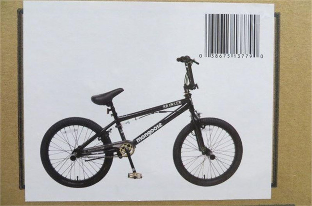 MONGOOSE 20" FREESTYLE BMX BIKE 04R0900WMA 555960887 Brawler Freestyle Bike 20" wheels black KID'S BOY'S in BMX in City of Toronto - Image 3