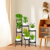 Arlmont & Co. Foldable Corner Plant Shelf