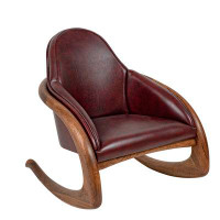 Angora Solid Wood Rocking Chair