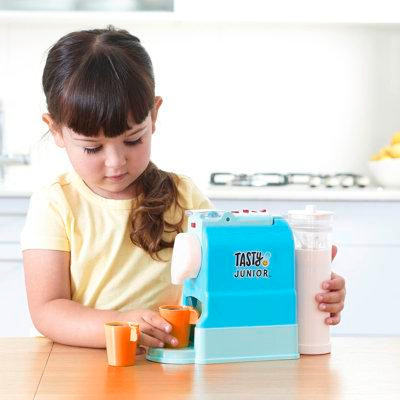 Red ToolBox Tasty Jr – Pretend Play Toy Coffee Maker Set W/ Lights & Sound - Ages 3+ in Coffee Makers