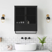 Latitude Run® Atene Metal Wall Bathroom Cabinet