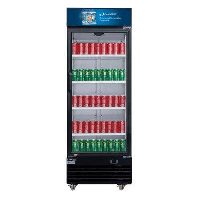 Dukers Appliance Co., USA Ltd. One Glass Door Refrigerator in Refrigerators