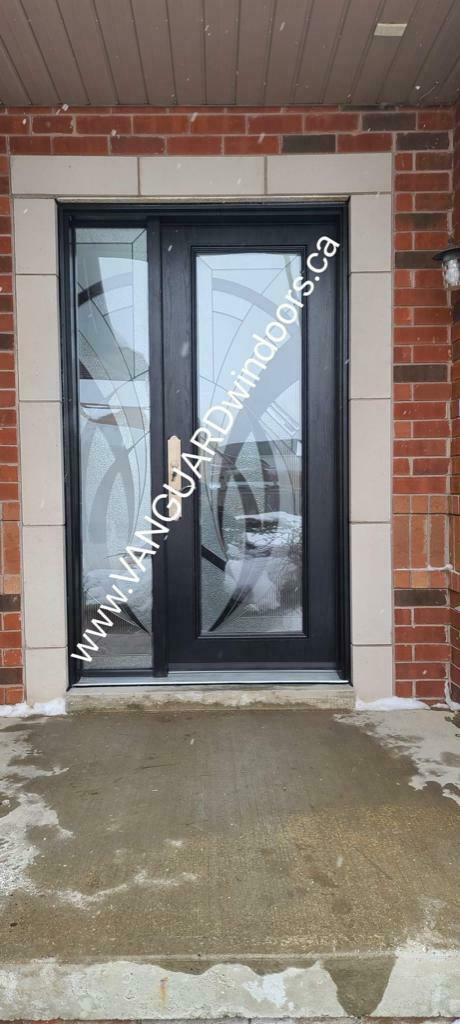 Modern exterior doors. Custom and Exclusive Styles. Steel/Fiberglass/Stainless steel Bars. Manufacture Direct. in Windows, Doors & Trim in Ontario - Image 4