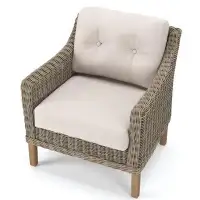 Kelly Clarkson Home Brayden Patio Chair with Sunbrella Cushions