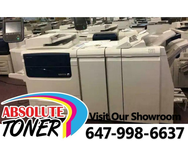 Xerox Color B/W Copier Production Printer Scanner Fax Booklet Maker Copy Machine High End Quality Fast Photocopier in Other Business & Industrial in Ontario - Image 2