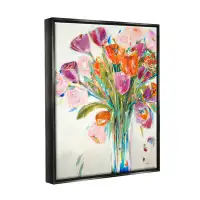 Red Barrel Studio Rose And Tulip Bouquet Spring Flower Expression  Canvas Wall Art By Third And Wall