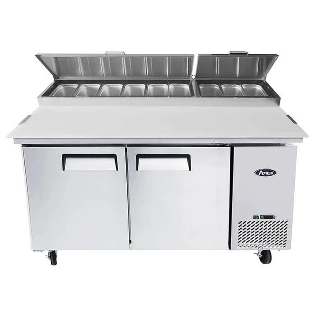 Atosa Double Door 67 Refrigerated Pizza Prep Table in Other Business & Industrial - Image 3